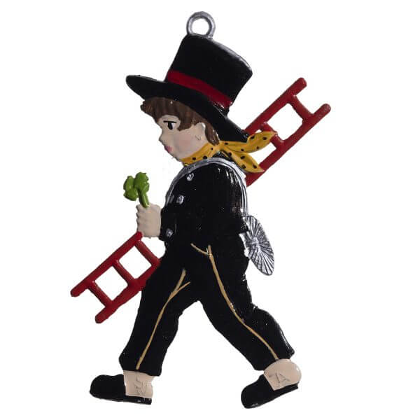 MO04 R Chimney Sweep Ornament MO04 R Chimney Sweep Ornament