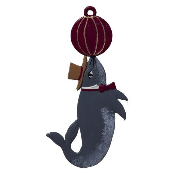MO17 R Seal Ornament MO17 R Seal Ornament