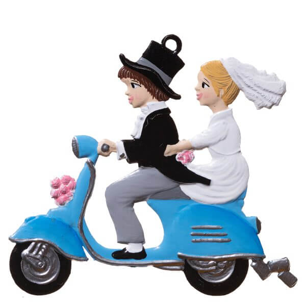 MO35 R Just Married Ornament MO35 R Just Married Ornament