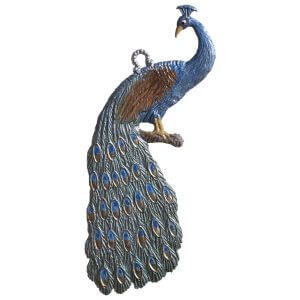 Peacock Ornament by Wilhelm Schweizer Image