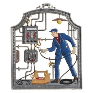 PC28 The Electrician Wall Hanging