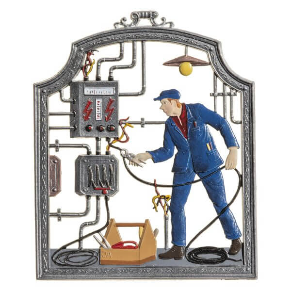 PC28 The Electrician Wall Hanging