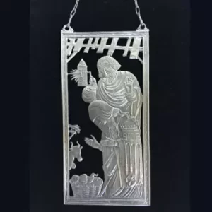 RC 04 Gothic Nativity Wall Hanging Unpainted
