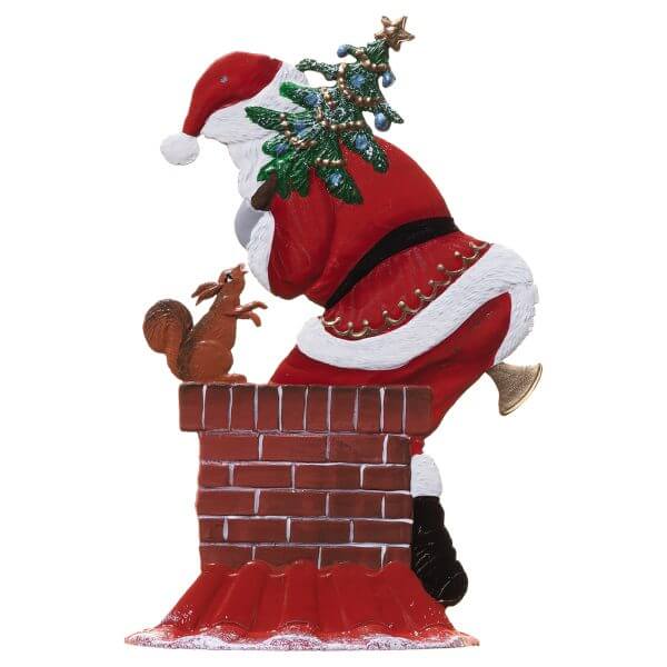 SC04 R Santa In chimney SC04 R Santa In chimney
