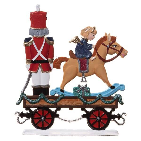 SC17C R Train Car with Soldier and Toy Horse SC17C R Train Car with Soldier and Toy Horse