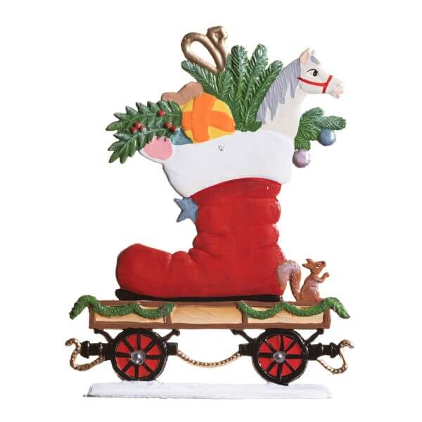 SC17E R Train Car with Santas Boot SC17E R Train Car with Santas Boot