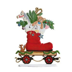 SC17E Train Car with Santas Boot