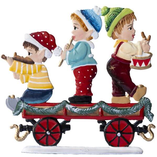 Elf Band Train Car by Wilhelm Schweizer Reverse Elf Band Train Car by Wilhelm Schweizer Reverse Image