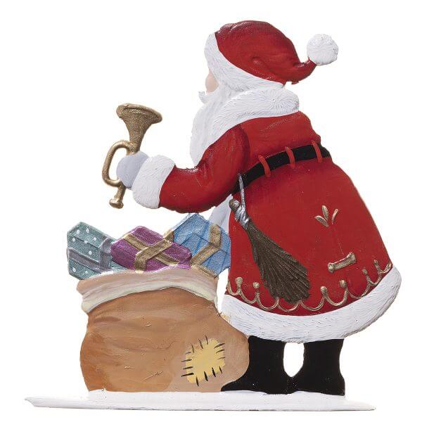 Santa Claus with Gift Bag by Wilhelm Schweizer Reverse Image Santa Claus with Gift Bag by Wilhelm Schweizer Reverse Image