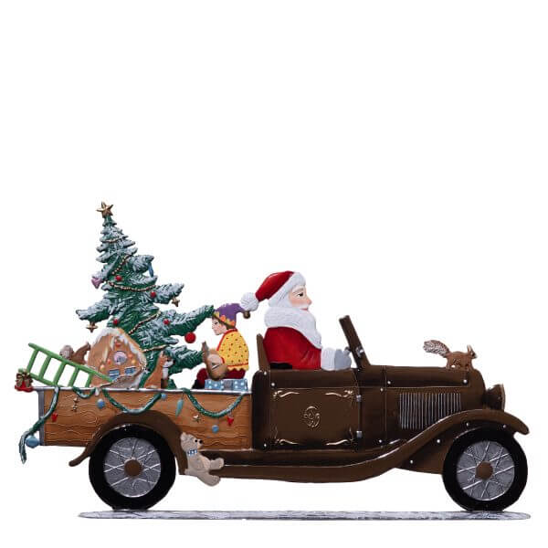 SC37 R Santa In Pickup Truck SC37 R Santa In Pickup Truck