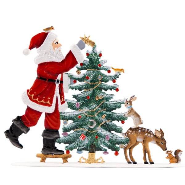 Santa's Finishing Touch by Wilhelm Schweizer Image