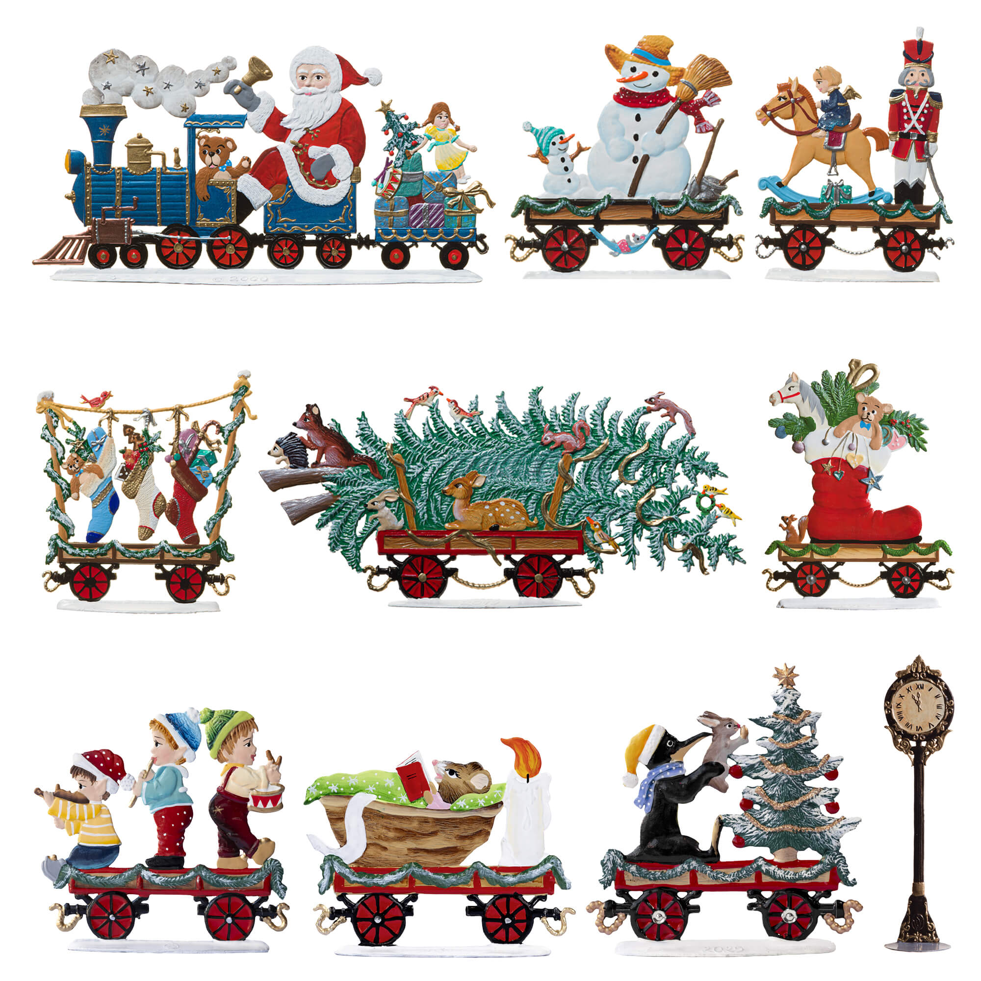 Santa's Complete Train Set by Wilhelm Schweizer - SCTS - Wilhelm