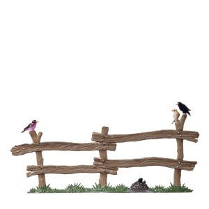 SO45 Wooden Fence.