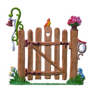 SO47 Summer Garden Wooden Gate