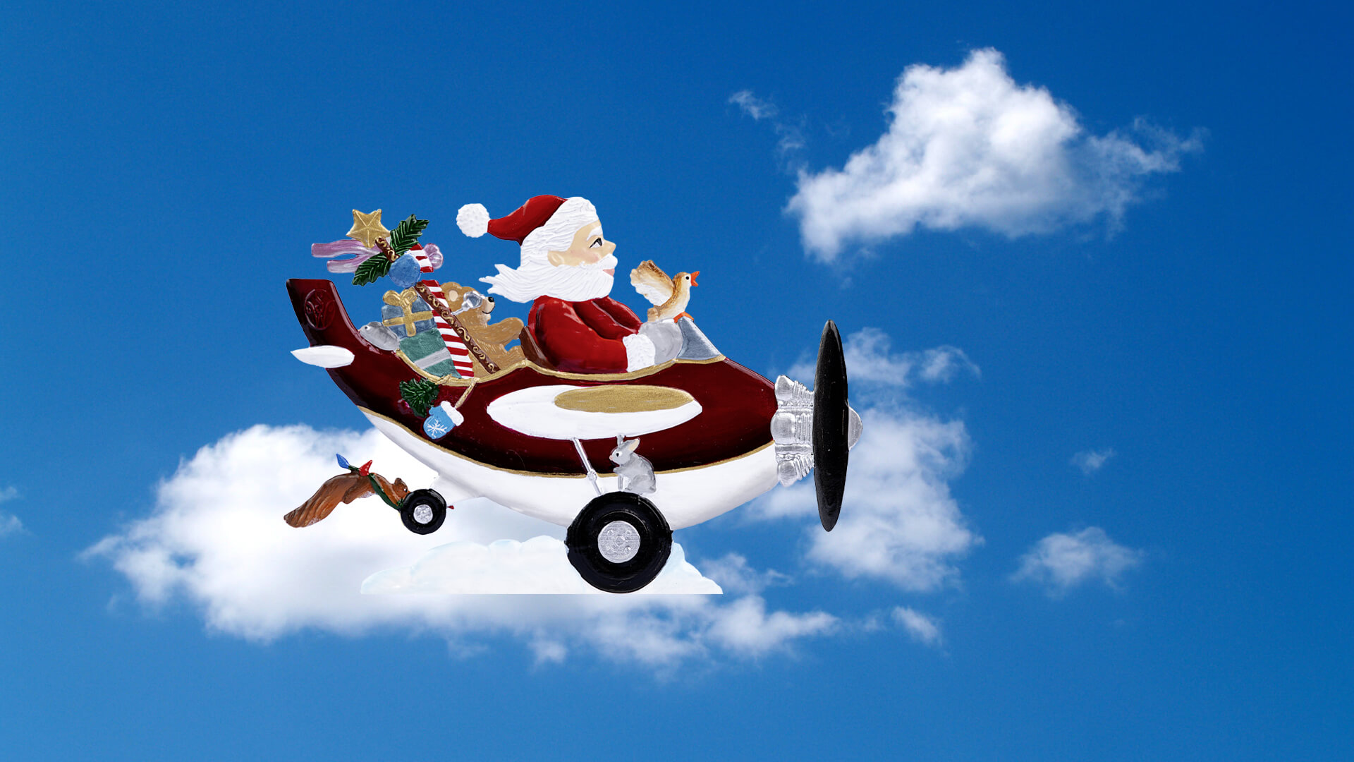 Santa In Flight News Image