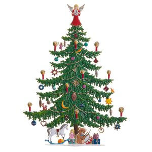 TC15 Large Decorated Christmas Tree