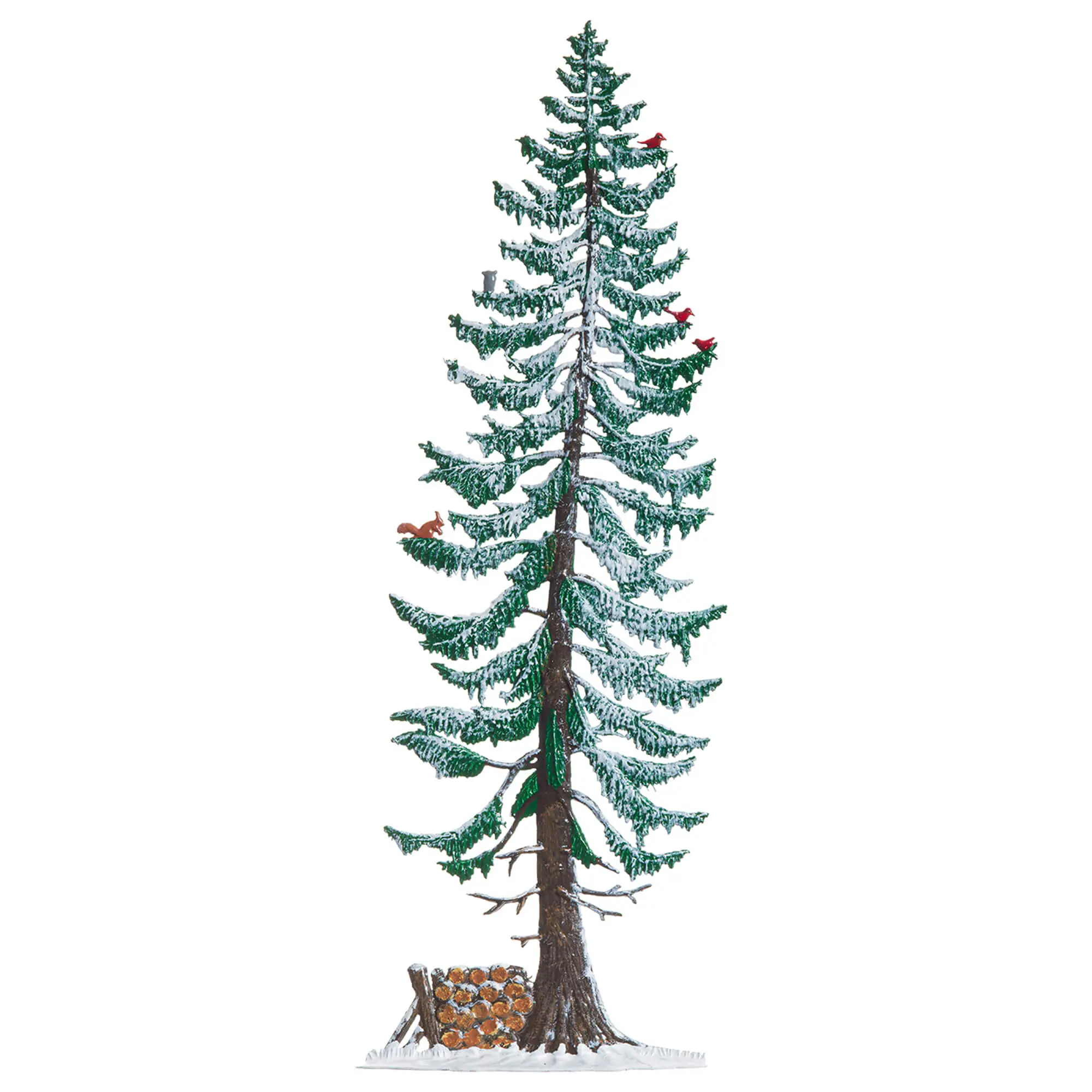TC19W Winter Woodland Pine Tree