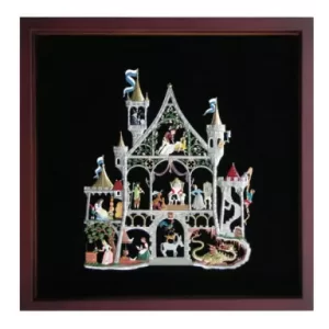 TH01F Fairy Tale Castle Framed