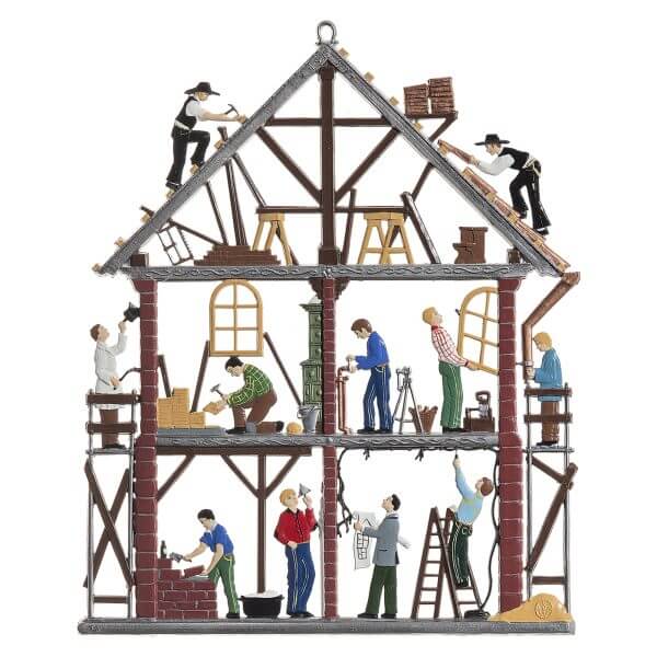 TH08 Building A House Wall Hanging TH08 Building A House Wall Hanging
