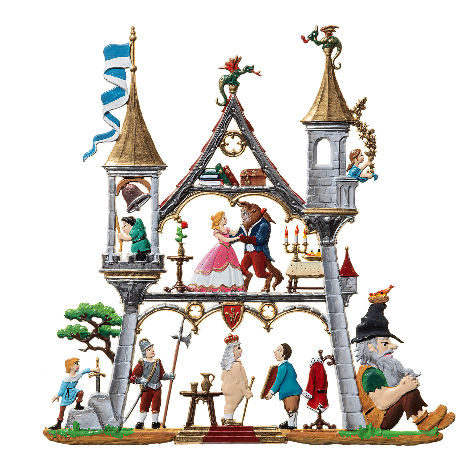 TH13 Small Fairytale Castle Wall Hanging