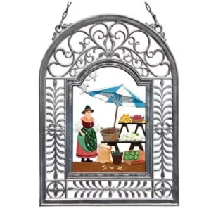 TY07F At the Market in Filigree Frame